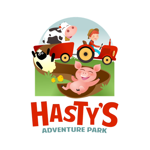 Park design with the title 'Hasty's'