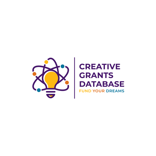 Database design with the title 'Creative Grants Database'