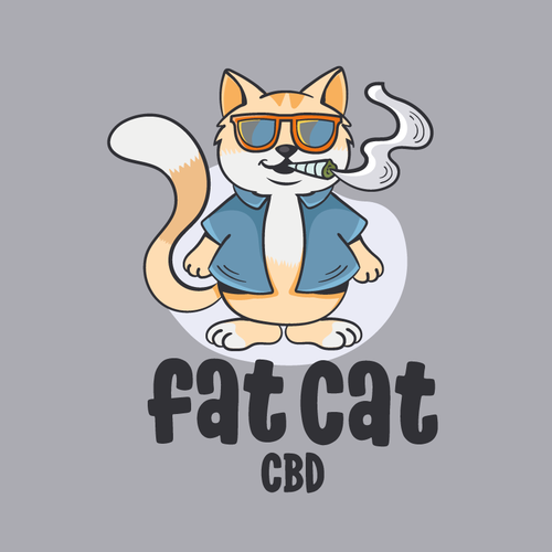 Smoking logo with the title 'Fat Cat'