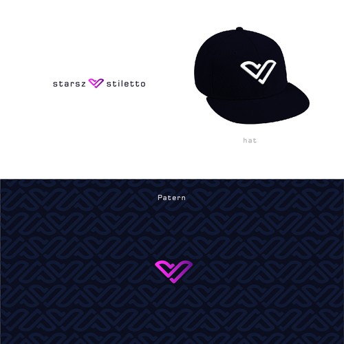 Dance logo with the title 'Logo letter S for Starsz Stiletto'