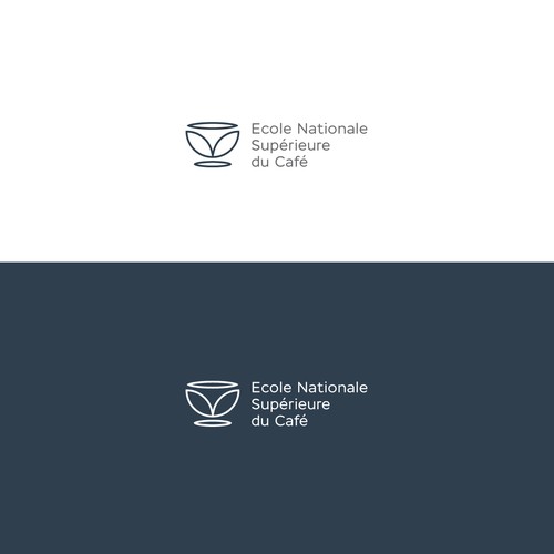 Cafe brand with the title 'Paris Coffee School'