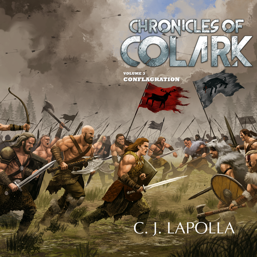 Design with the title 'The Chronicle Of Colark'