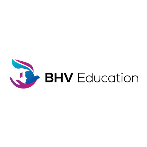 Graduation logo with the title 'BHV Education'