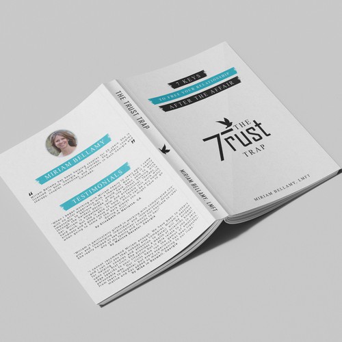 Trust design with the title 'Book Cover design'