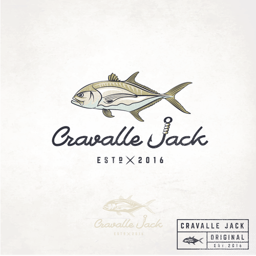 Hunting design with the title 'Cravalle'