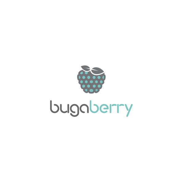 Raspberry logo with the title 'organic logo for diaper bag '