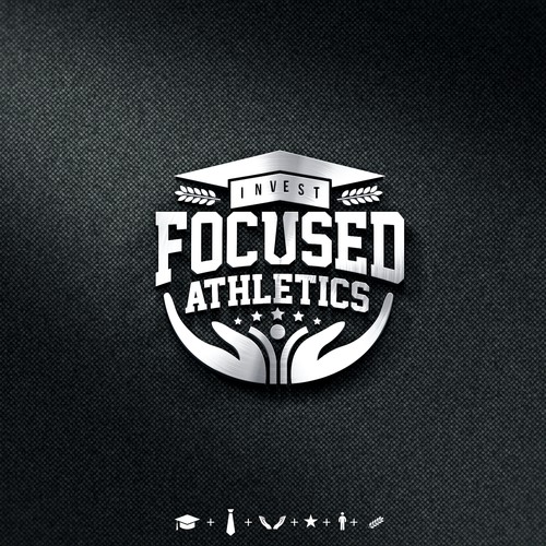 Athletic brand with the title 'FOCUSED ATHLETICS'