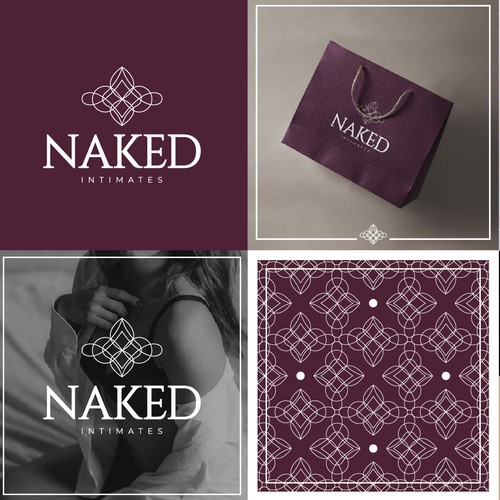 Underwear logo with the title 'NAKED'