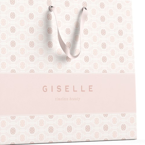 Packaging artwork with the title 'High-end Brand Pattern for a fine jewellery brand'