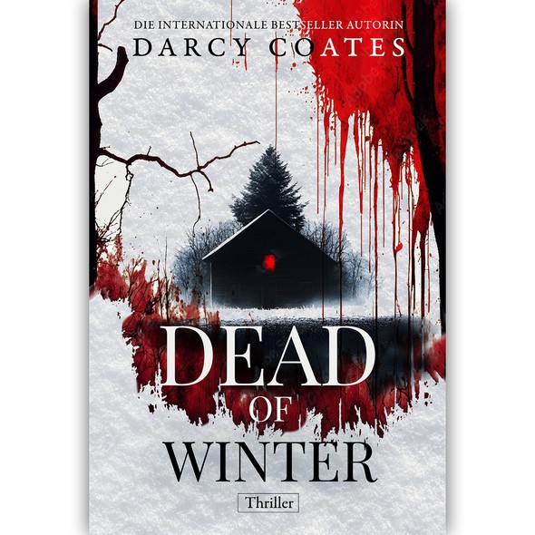 Winter book cover with the title 'Book cover for Dead of Winter'