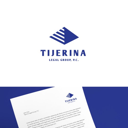 Trust logo with the title 'Logo Design For Tijerina Legal Group'