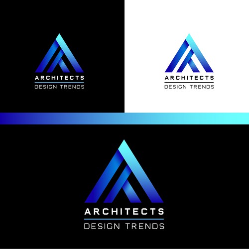 Gradient brand with the title 'Architects Design Trends'