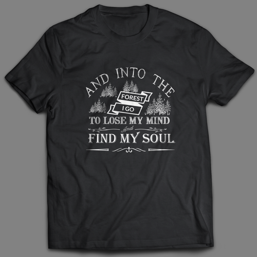 Outdoor t-shirt with the title 'Outdoor t-shirt design '