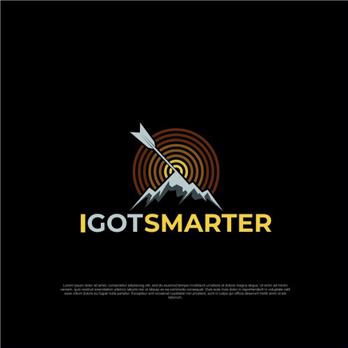 Peak logo with the title 'Logo for IGOTSMARTER'