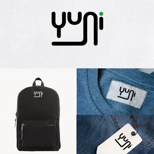 Sewing machine logo with the title 'Brand name design for Children cloth/bag sawing company'