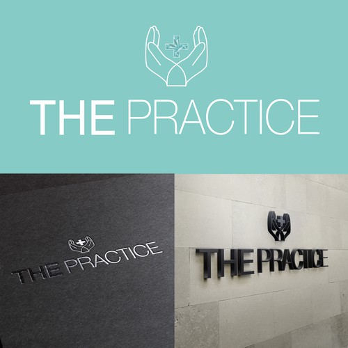 Nurse logo with the title 'The Practice Logo '