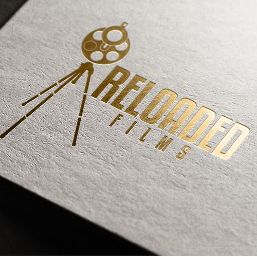 Movie design with the title 'Film producer design'