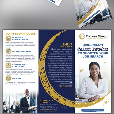 Career Moon Trifold brochure