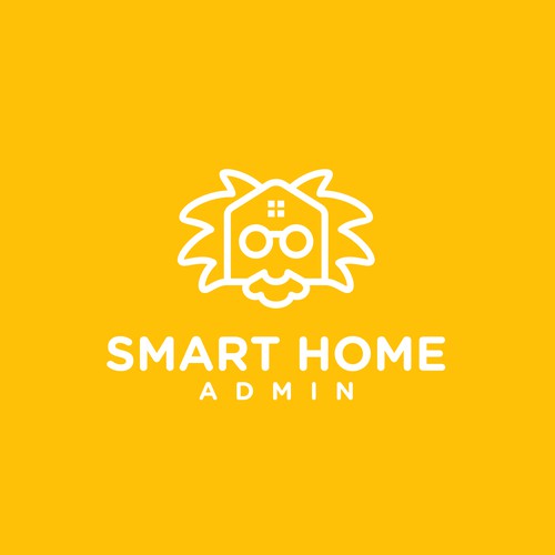 Living design with the title 'Smart Home Logo to Appeal to Smart Home DIYers'