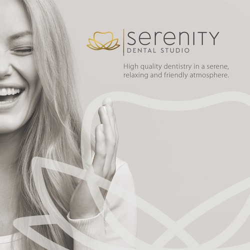 Dental design with the title ' Dental Studio Logo Design'