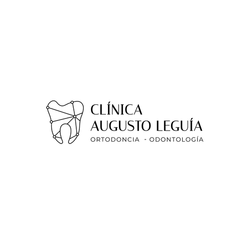 Orthodontist logo with the title 'Minimal dental logo'
