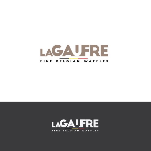 Tourism brand with the title 'logo concept restauration'