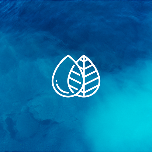 Hydro logo with the title 'Concept Logotype pour pharmacien & naturéopathe'