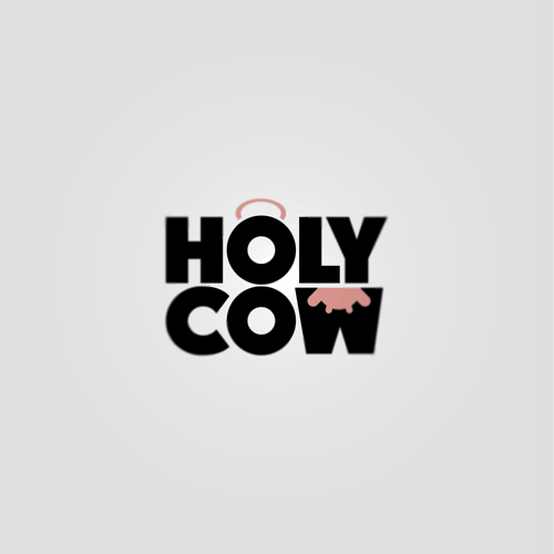 Holy design with the title 'Holy Cow'