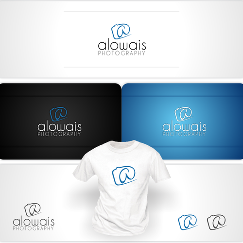 Camera logo with the title 'New logo wanted for Alowais'