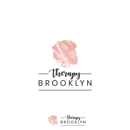 Pink brand with the title 'Therapy Brooklyn'