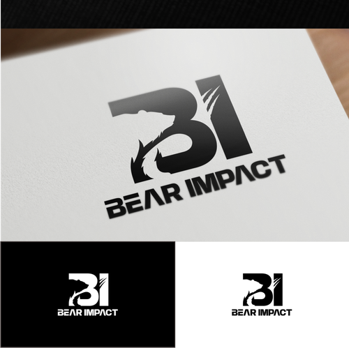 Grizzly bear logo with the title 'Bear Impact'