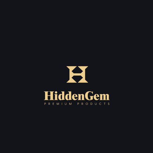 HIDDEN JEANS - Negative Space Logo