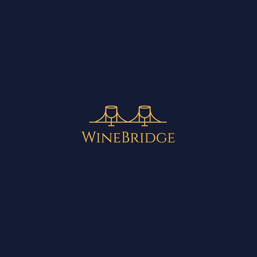 Bridge logo with the title 'WineBridge'