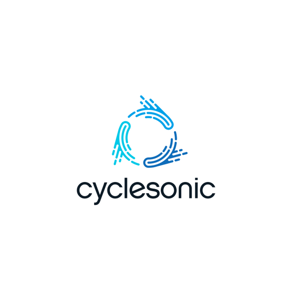 旋转logo，标题为“为Cyclesonic创建logo”