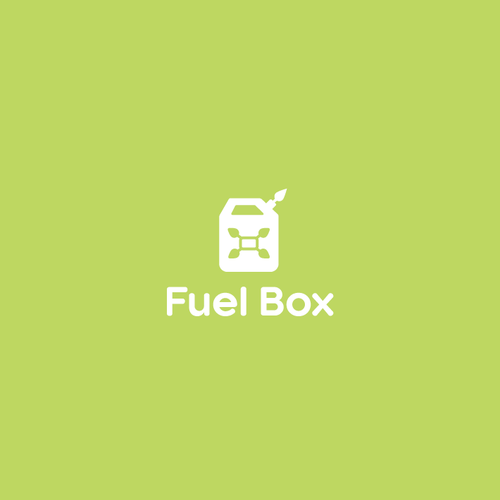 Can design with the title 'Fuel Box Logo'