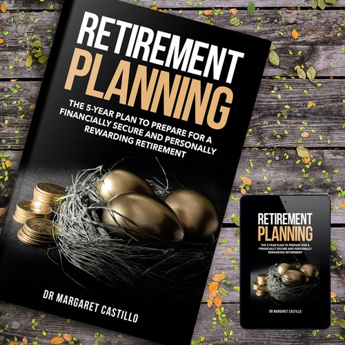 Retirement design with the title 'RETIREMENT PLANNING'