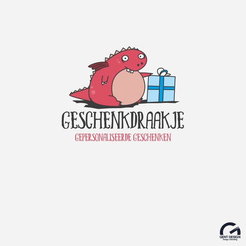 Little design with the title 'Little fat dragon design'
