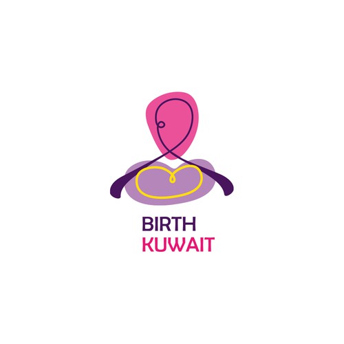 Kuwait logo with the title 'Birth Kuwait logo'