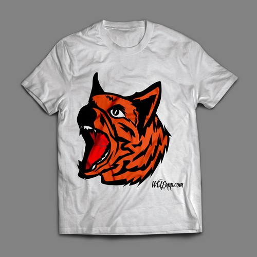 Wild t-shirt with the title 'tiger'
