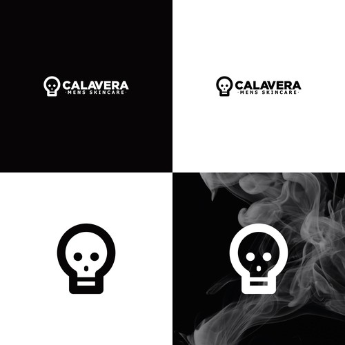 Bone logo with the title 'Skull Logo'