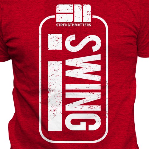 Kettlebell design with the title 'Tshirt Design'