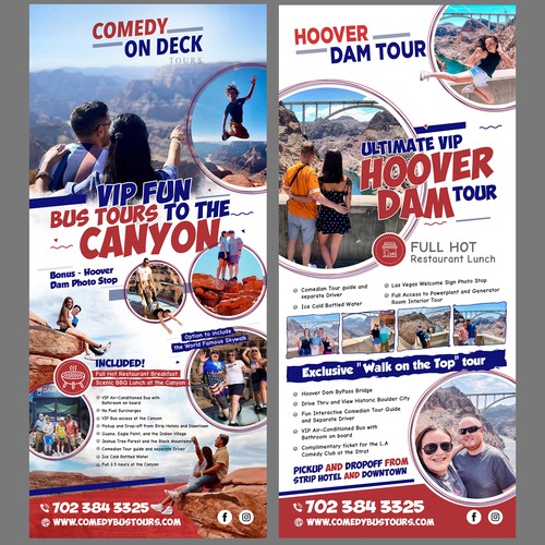 Rack card design with the title 'Rack Card Design'