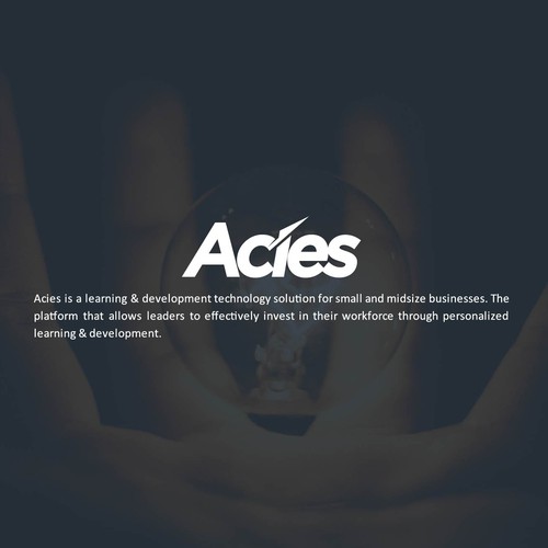 Sharp brand with the title 'Acies'