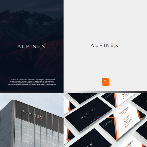 Thin design with the title 'ALPINEX'