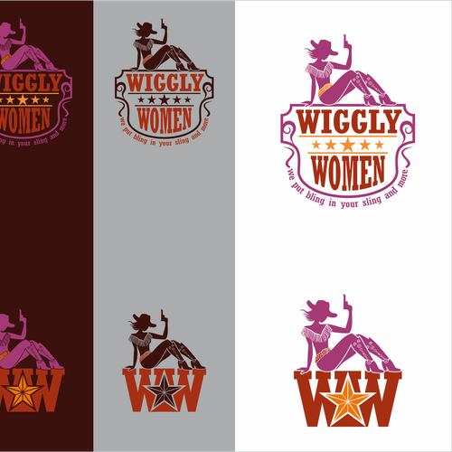 Cowboy logo with the title 'fashion logo'