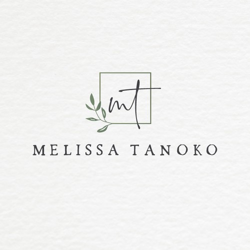 Writing logo with the title 'New logo for a health & wellness writer'