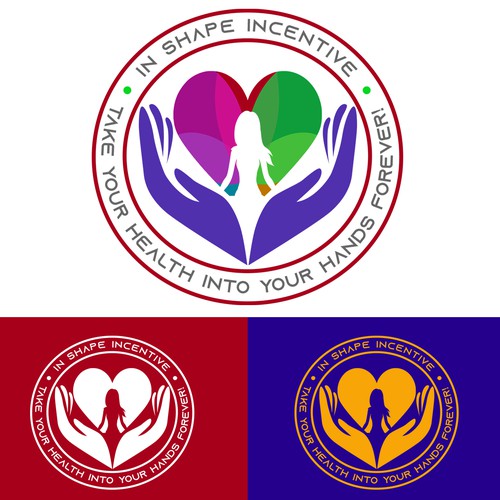 Weight loss logo with the title 'Wellness Logo Design'