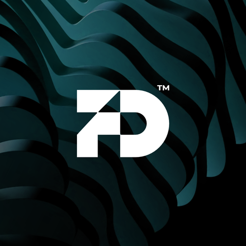 Data center design with the title 'Data Transfer with the letter F and D'