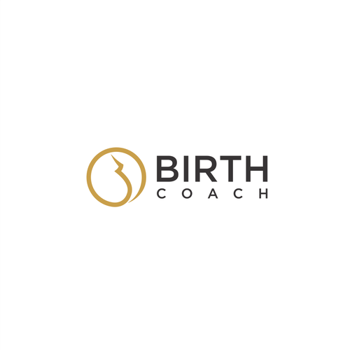 Doula logo with the title 'Birth Coach'