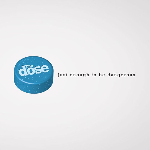 Cheeky logo with the title 'The Dose needs a new logo'